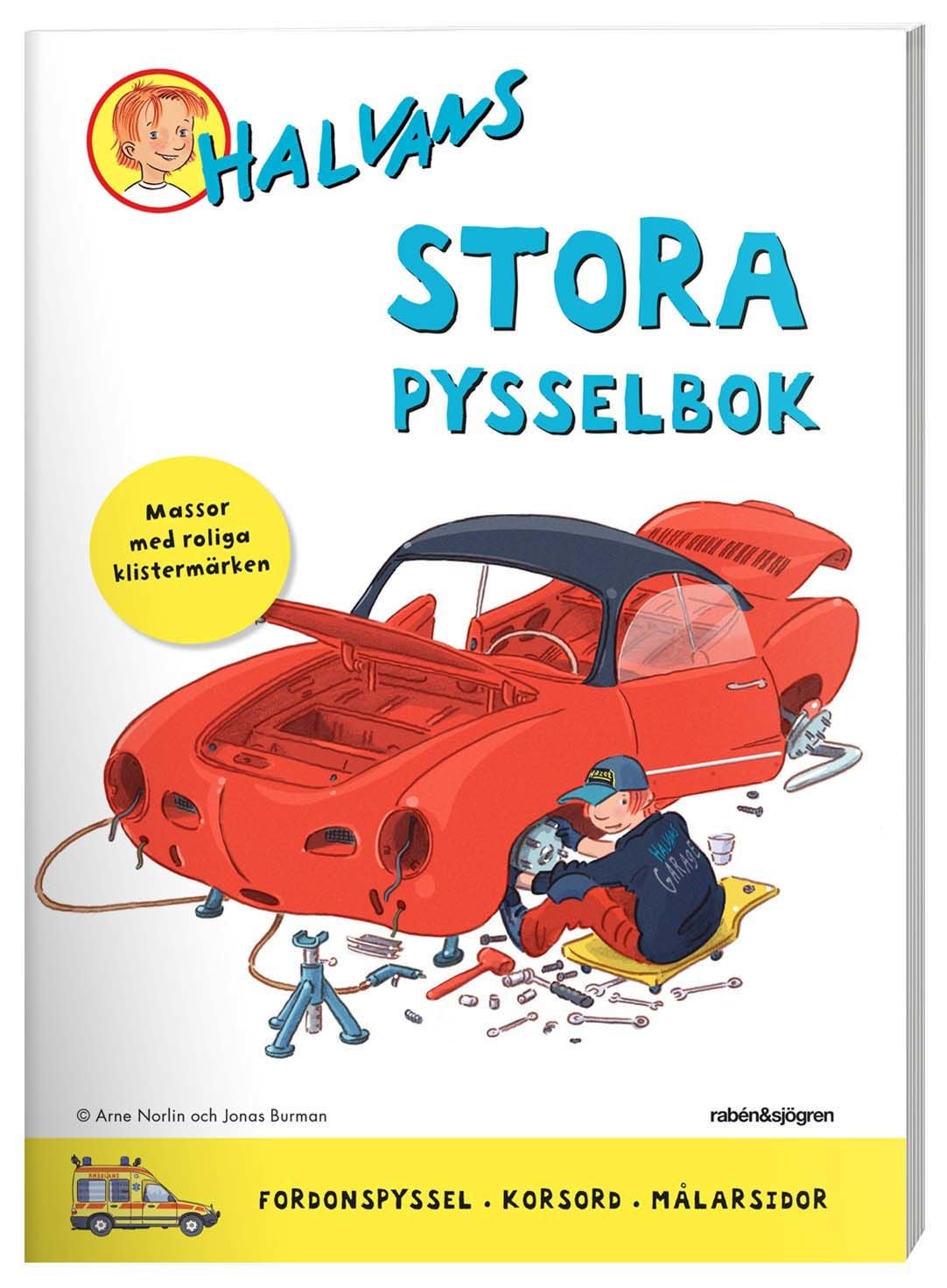 Rabén &  Sjögren Halvans stora pysselbok