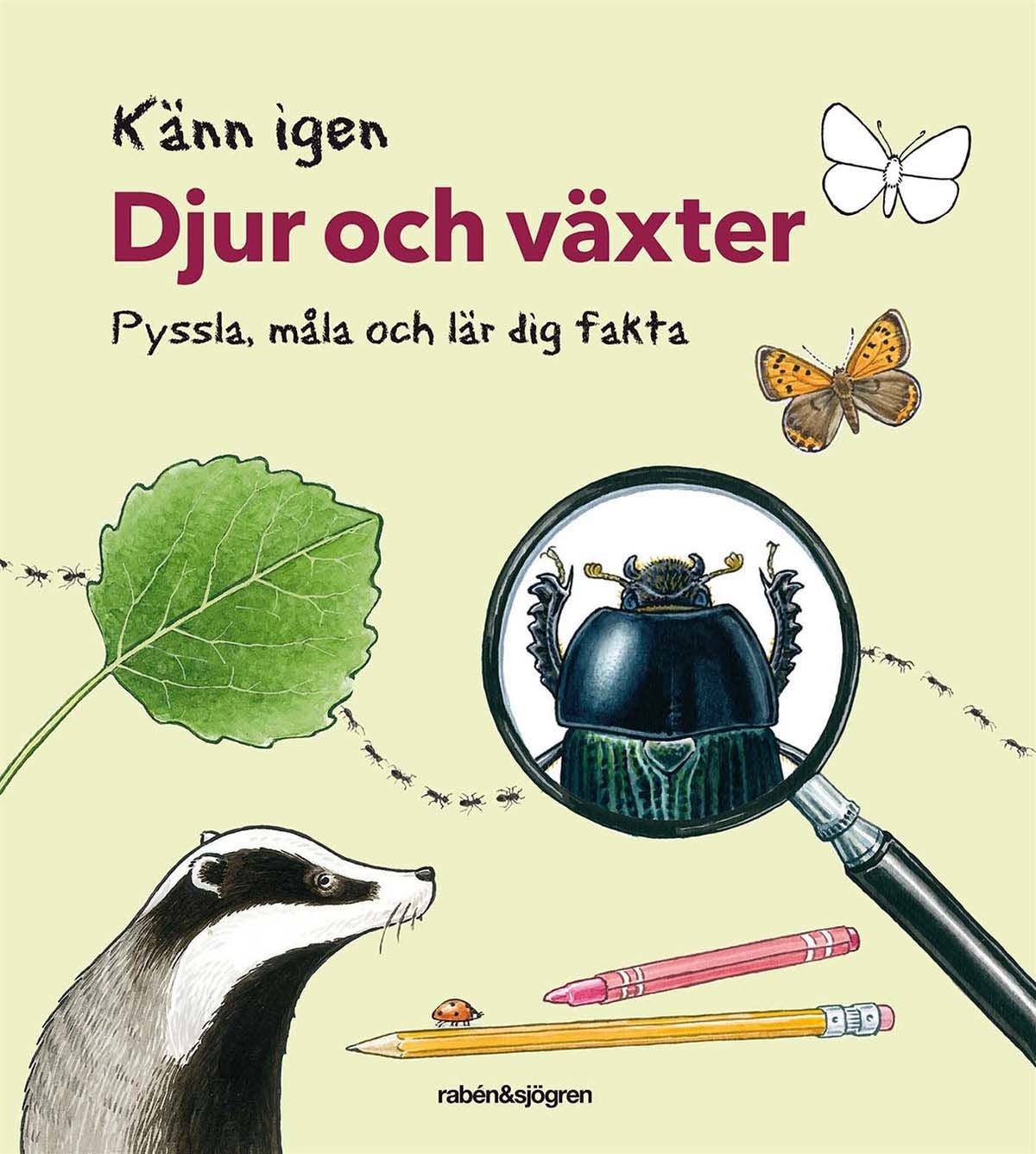 Rabén &  Sjögren Känn Igen Djur Och Växter