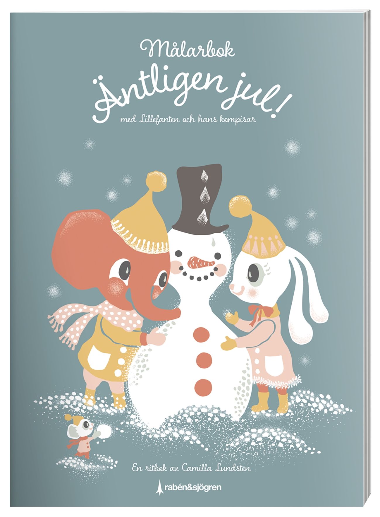 Rabén &  Sjögren Målarbok Äntligen Jul!