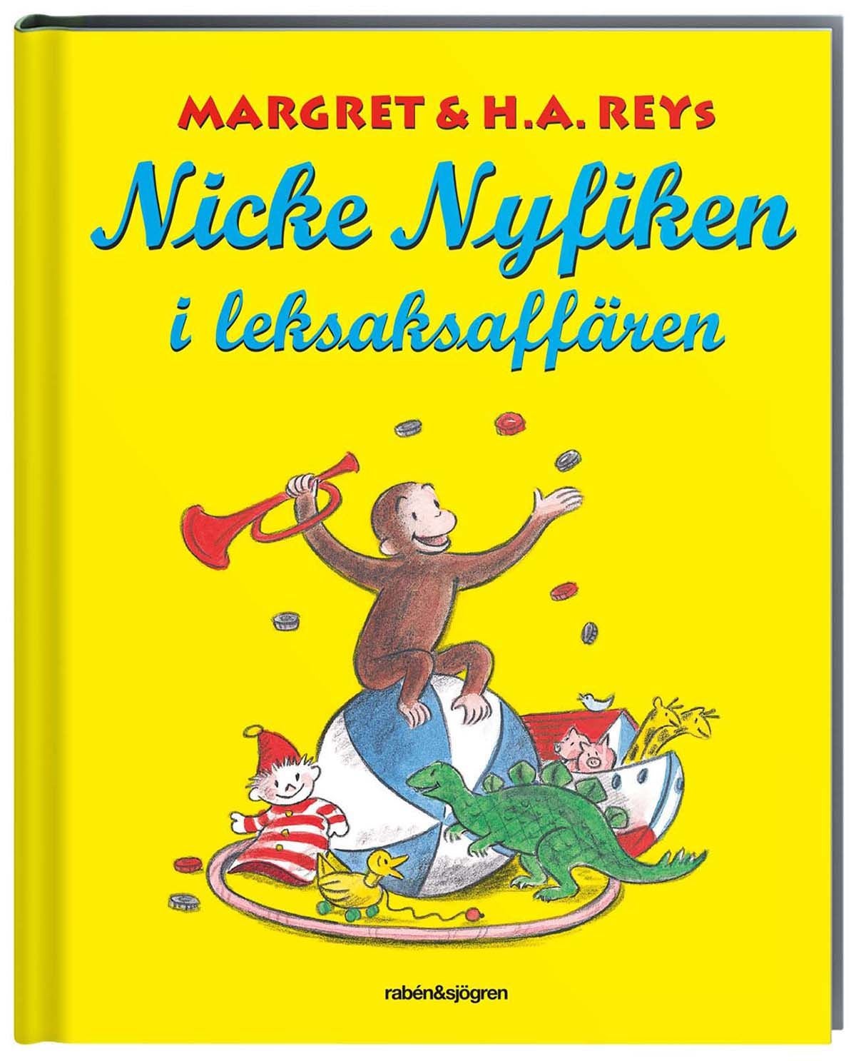 Rabén &  Sjögren Nicke Nyfiken I Leksaksaffären