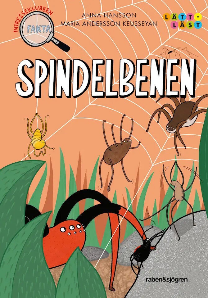 Rabén &  Sjögren Spindelbenen Intresseklubben Bok