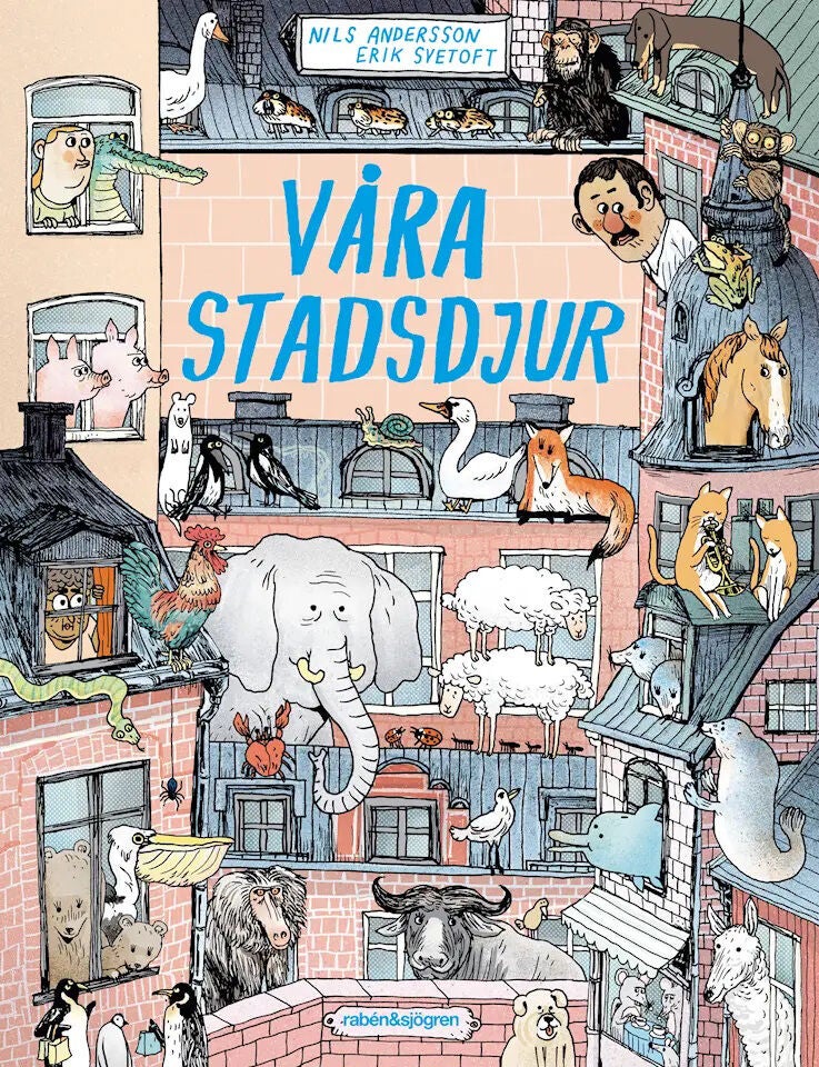Rabén &  Sjögren Våra Stadsdjur Sagobok
