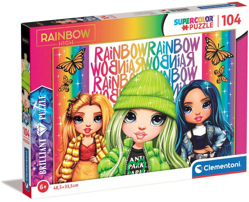 Rainbow High Brilliant Pussel 104 Bitar