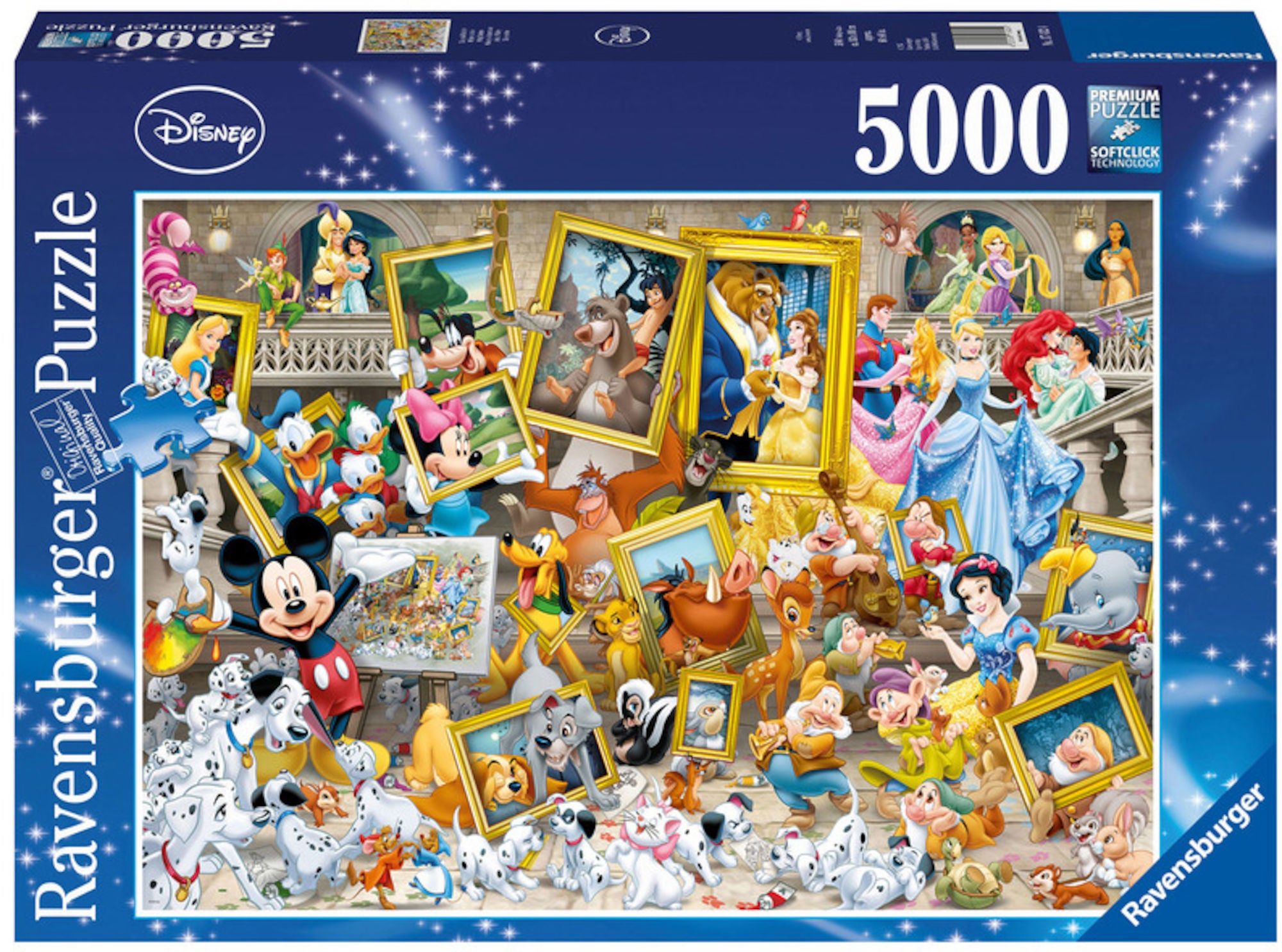 Ravensbuger Pussel Artistic Mickey 5000 Bitar