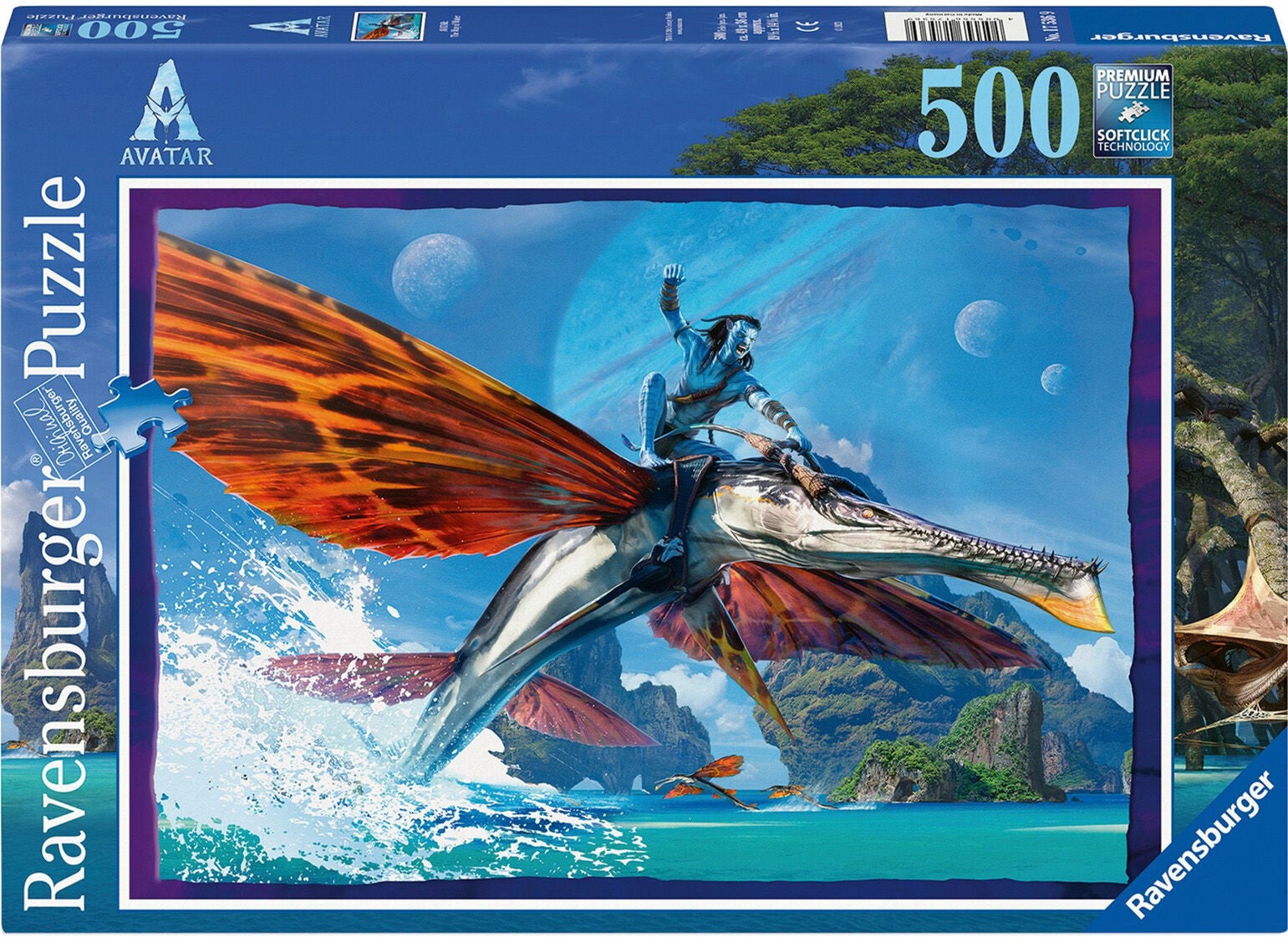 Ravensburger Avatar 2 Pussel 500 Bitar|