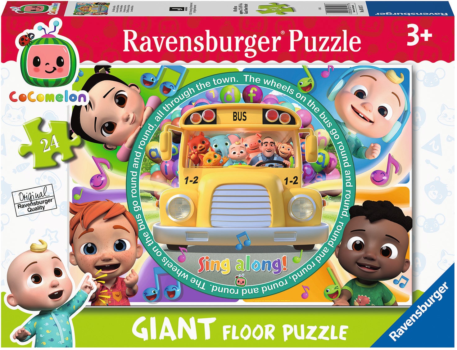 Ravensburger Cocomelon Golvpussel 24 Bitar