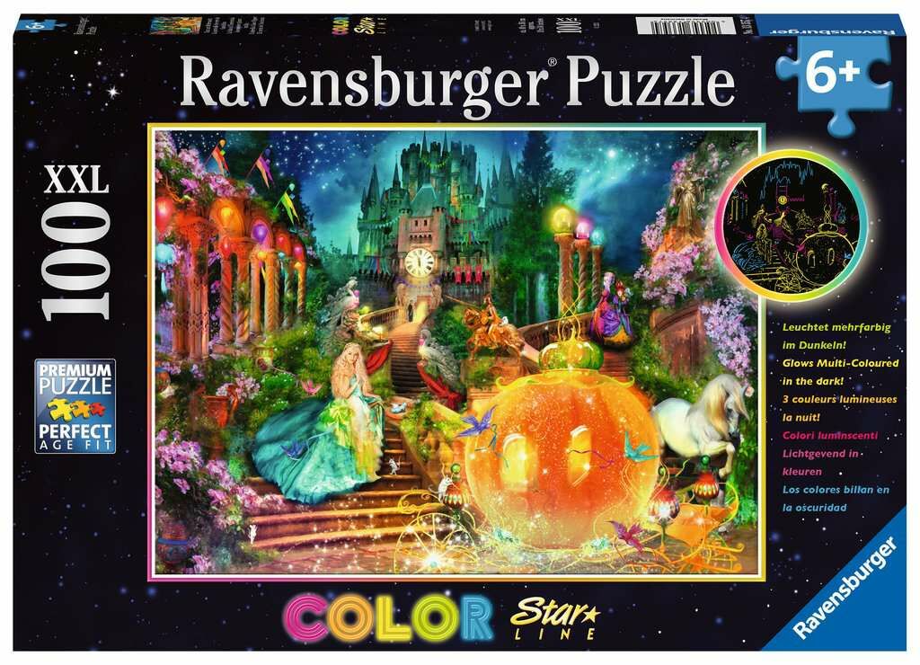 Ravensburger Color Starline Pussel Askungen XXL 100 Bitar
