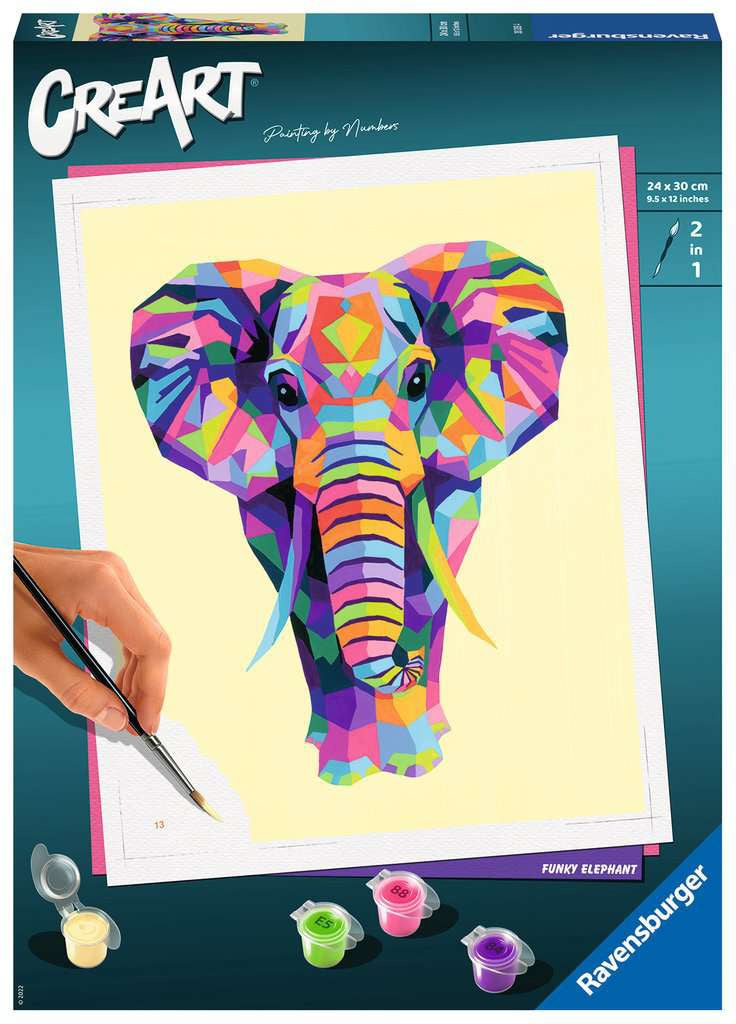 Ravensburger CreArt Funky Elefant