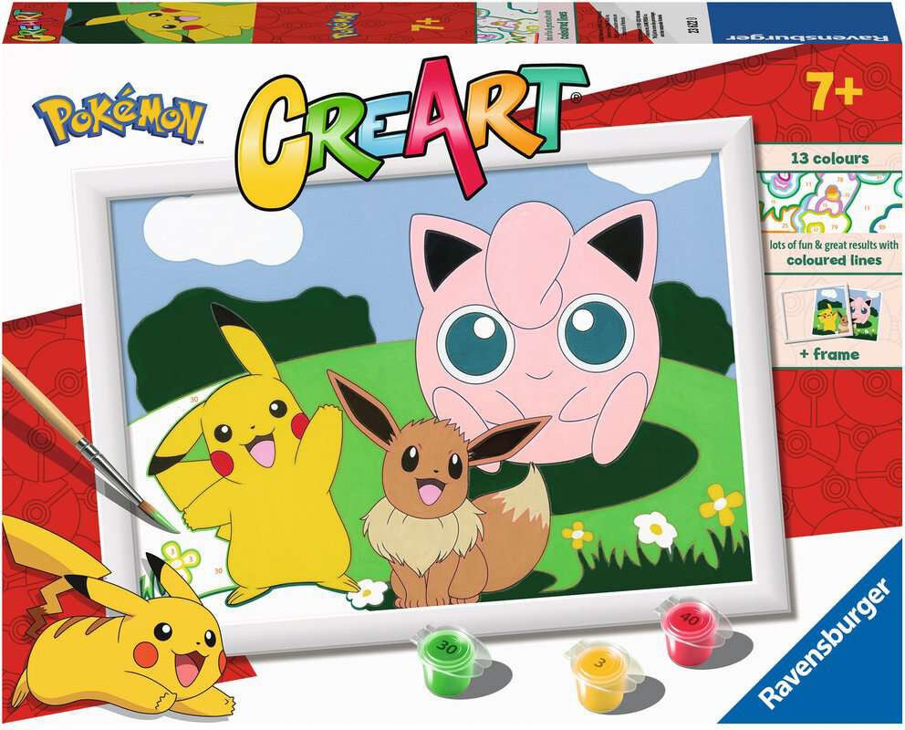 Ravensburger CreArt Målarset Pokémon Classics|