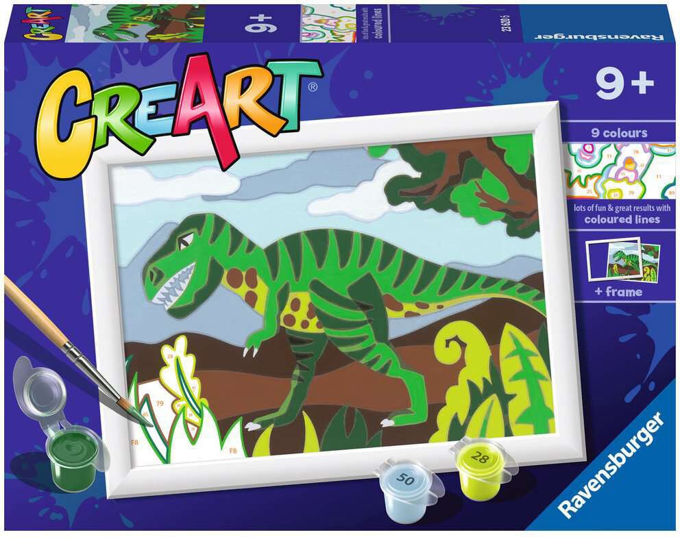 Ravensburger CreArt Målarset Roaming Dinosaur|