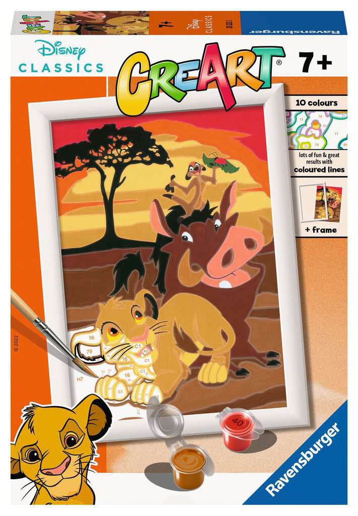 Ravensburger CreArt målarset The Lion King