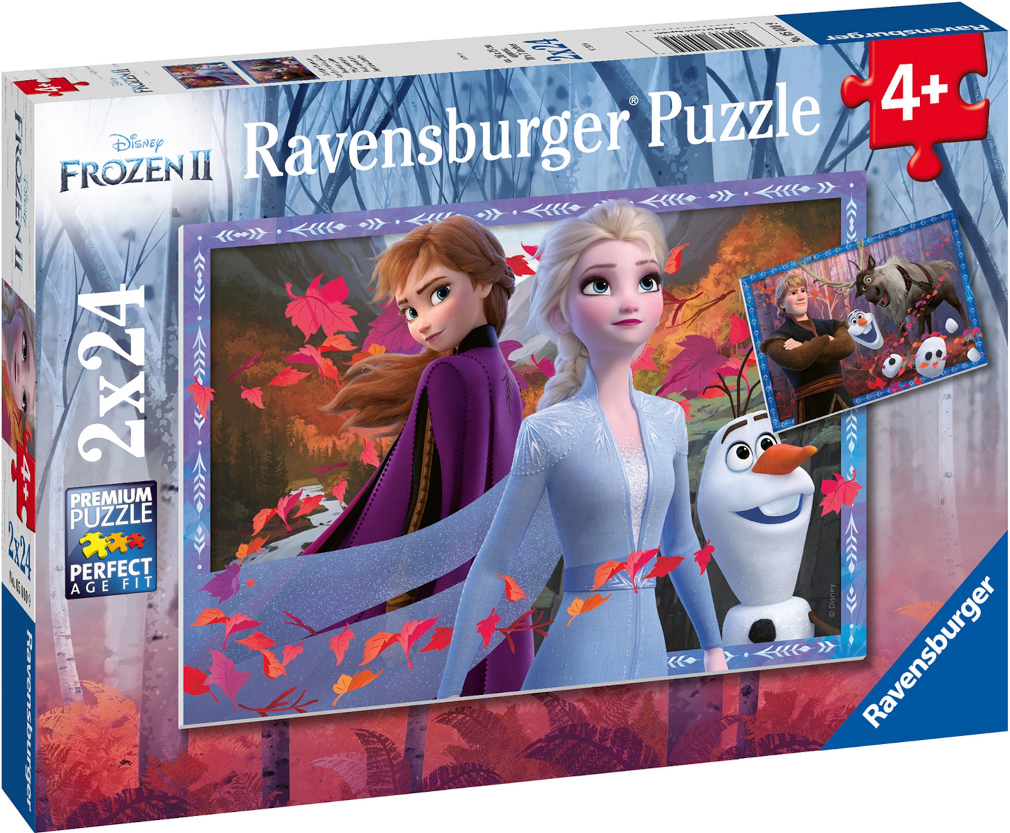 Ravensburger Disney Frozen Pussel 2x24 Bitar|