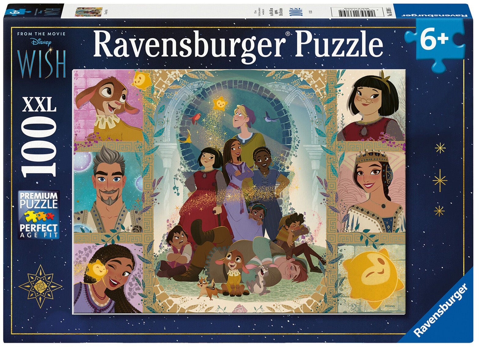 Ravensburger Disney Wish XXL Pussel 100 Bitar