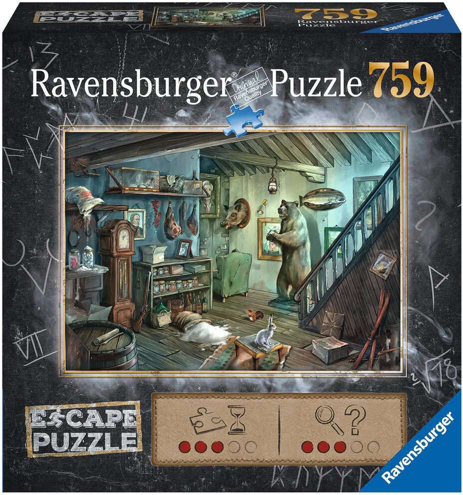 Ravensburger ESCAPE The Forbidden Basement Pussel 759 Bitar|
