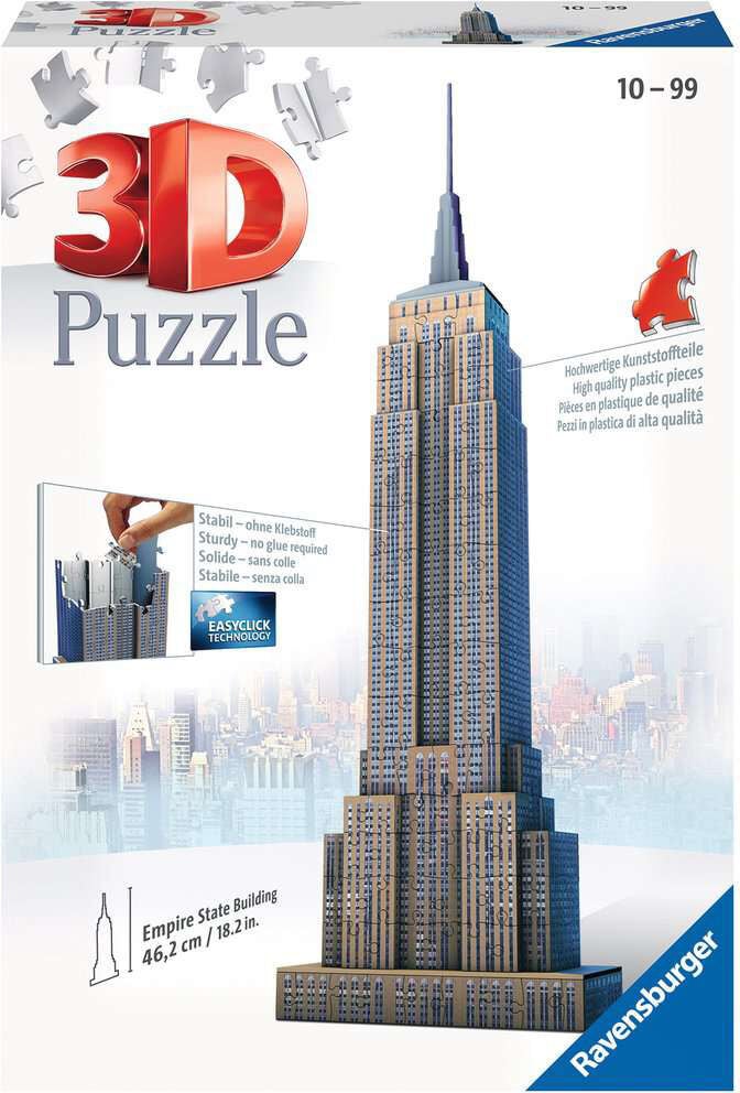 Ravensburger Empire State Building 3D-pussel 216 Bitar|