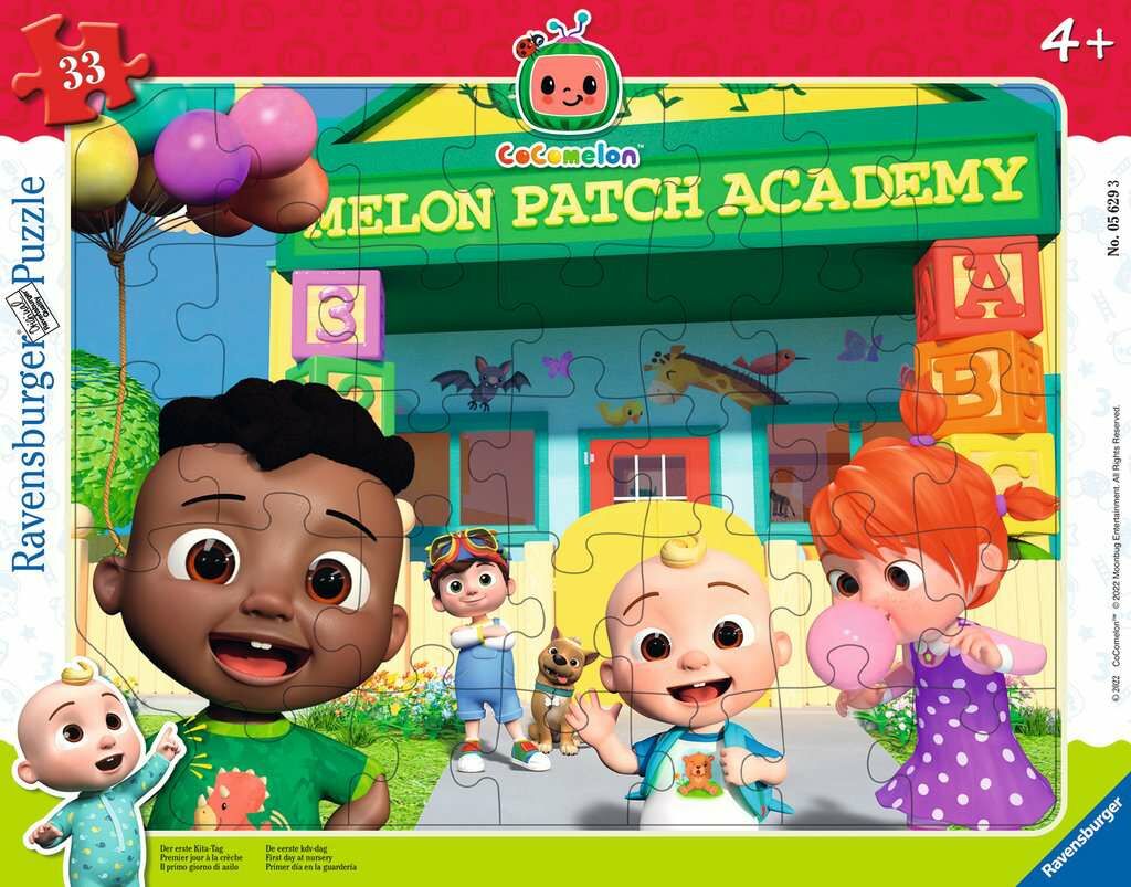 Ravensburger First Day Of Daycare Cocomelon Pussel 33 Bitar