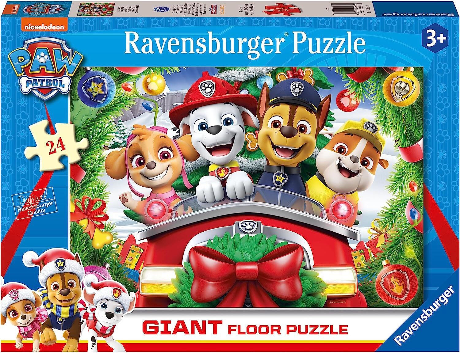 Ravensburger Golvpussel Paw Patrol Jul 24 Bitar
