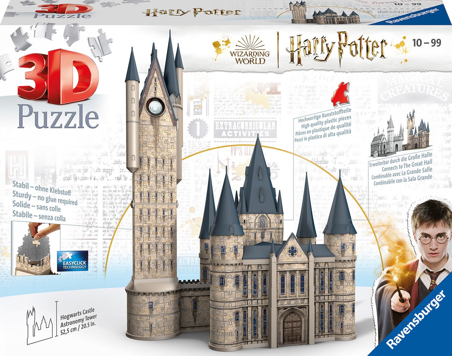 Ravensburger Harry Potter 3D-pussel Hogwarts Castle Astronomy Tower 540 Bitar|