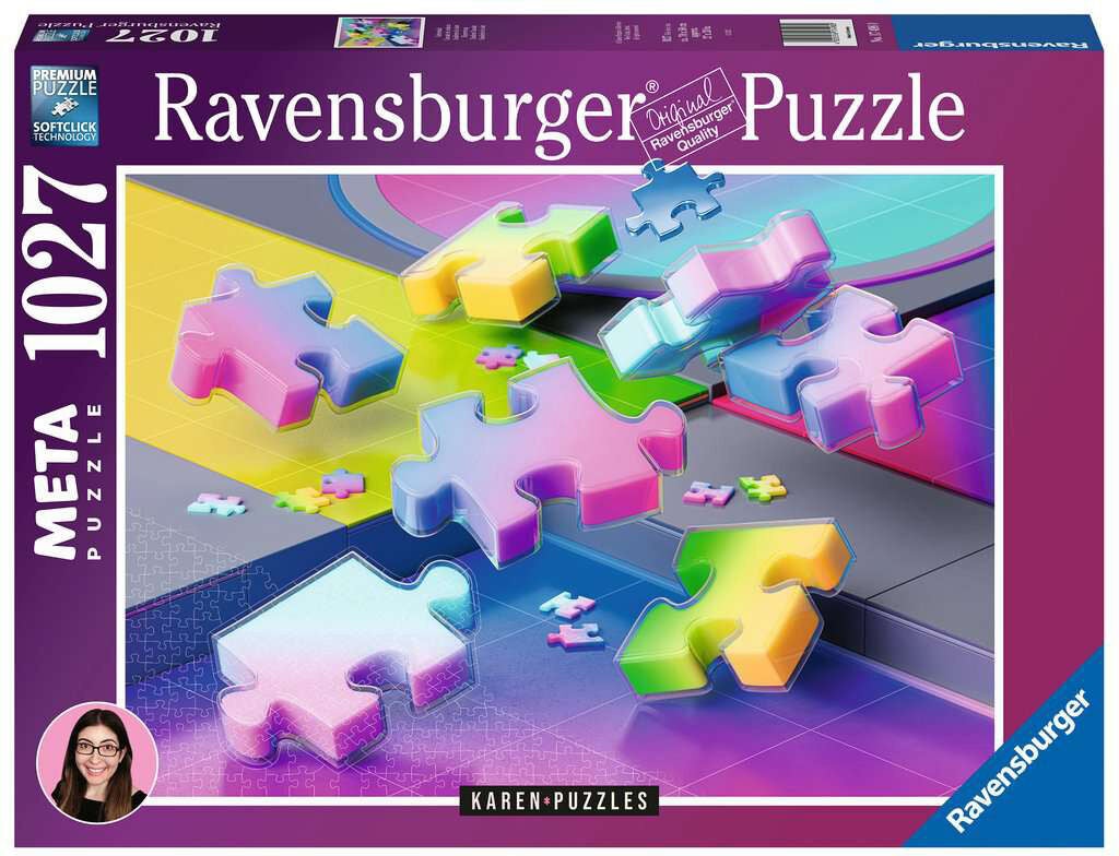 Ravensburger Karen Puzzles Pussel Gradient Cascade 1000 Bitar|