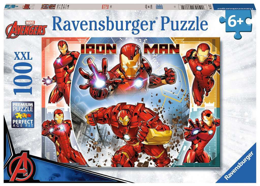 Ravensburger Marvel Avengers Pussel Iron Man XXL 100 Bitar|