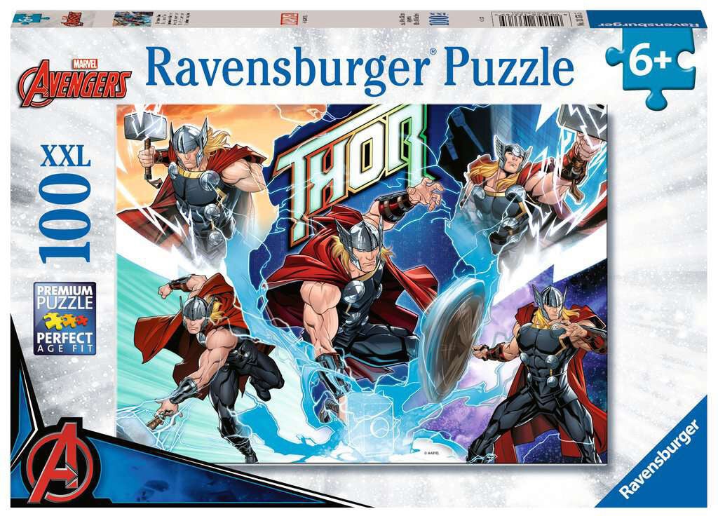 Ravensburger Marvel Avengers Pussel Thor XXL 100 Bitar|