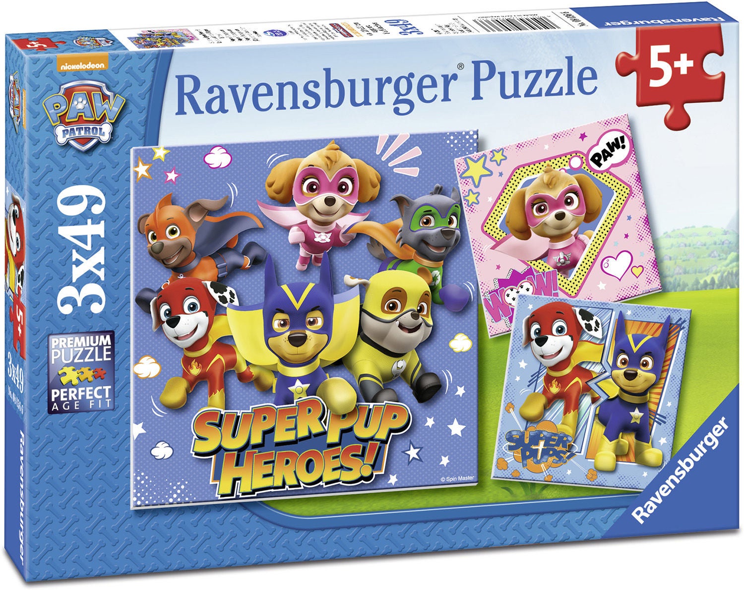 Ravensburger Paw Patrol Pussel 3x49 Bitar|