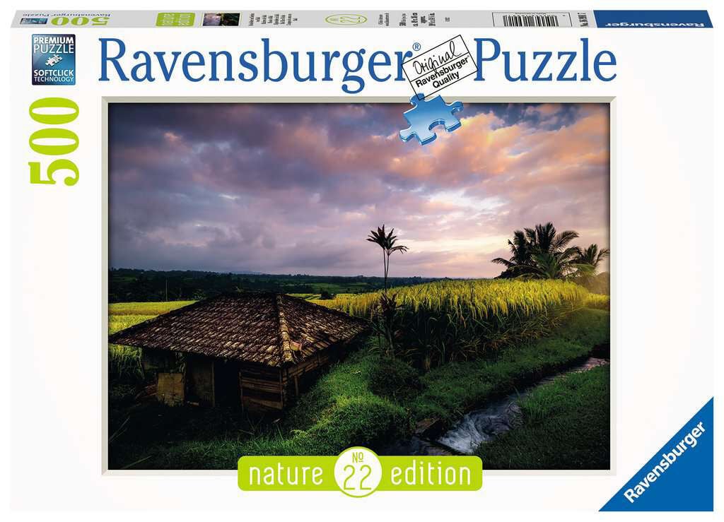 Ravensburger Pussel Bali Rice Fields 500 Bitar|