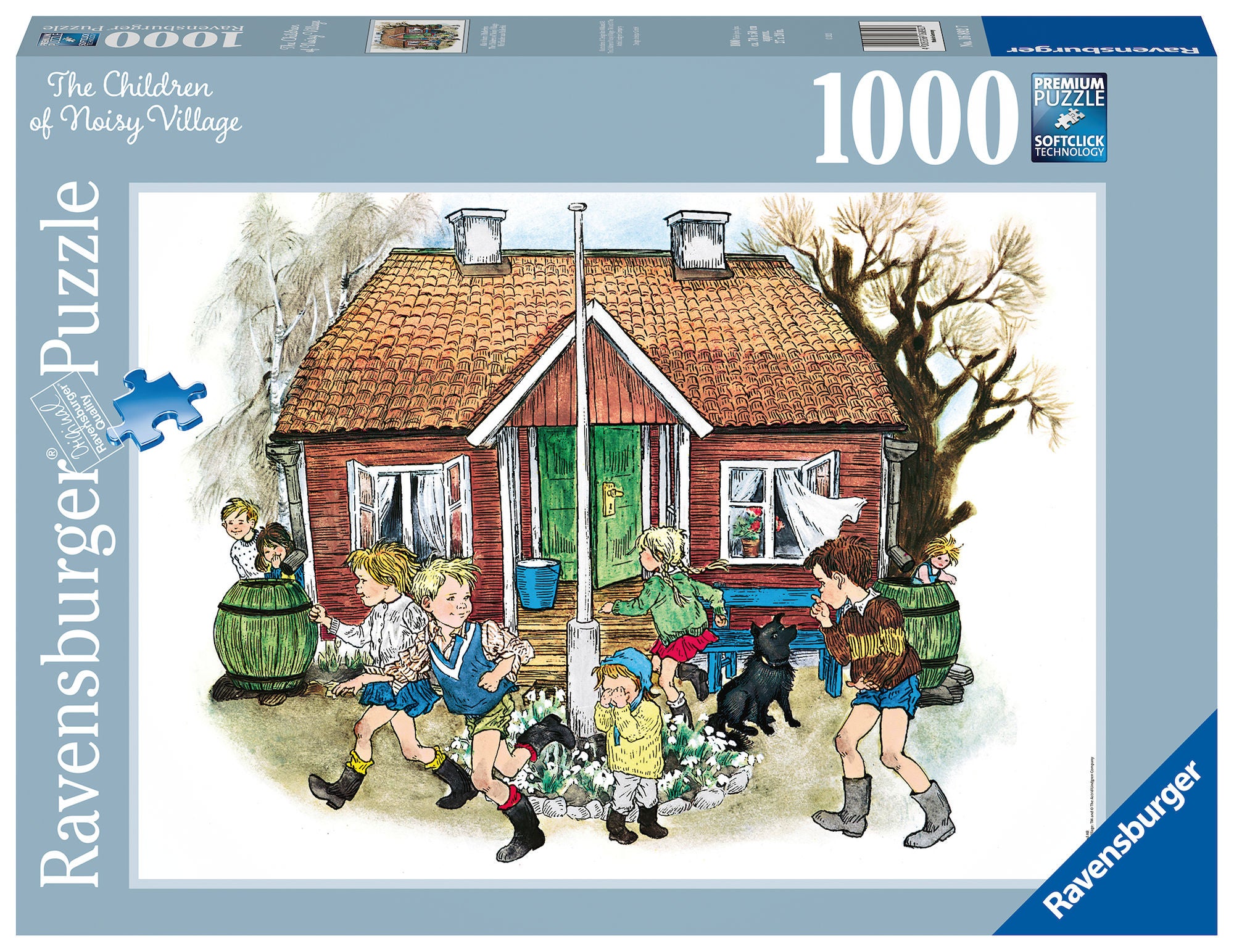 Ravensburger Pussel Barnen I Bullerbyn|1000 Bitar