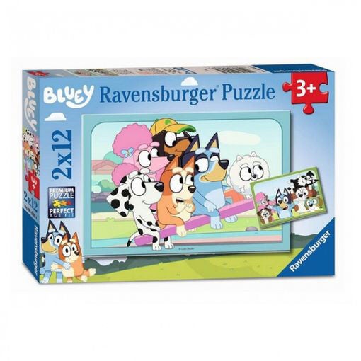 Ravensburger Pussel Bluey 2x12 Bitar|