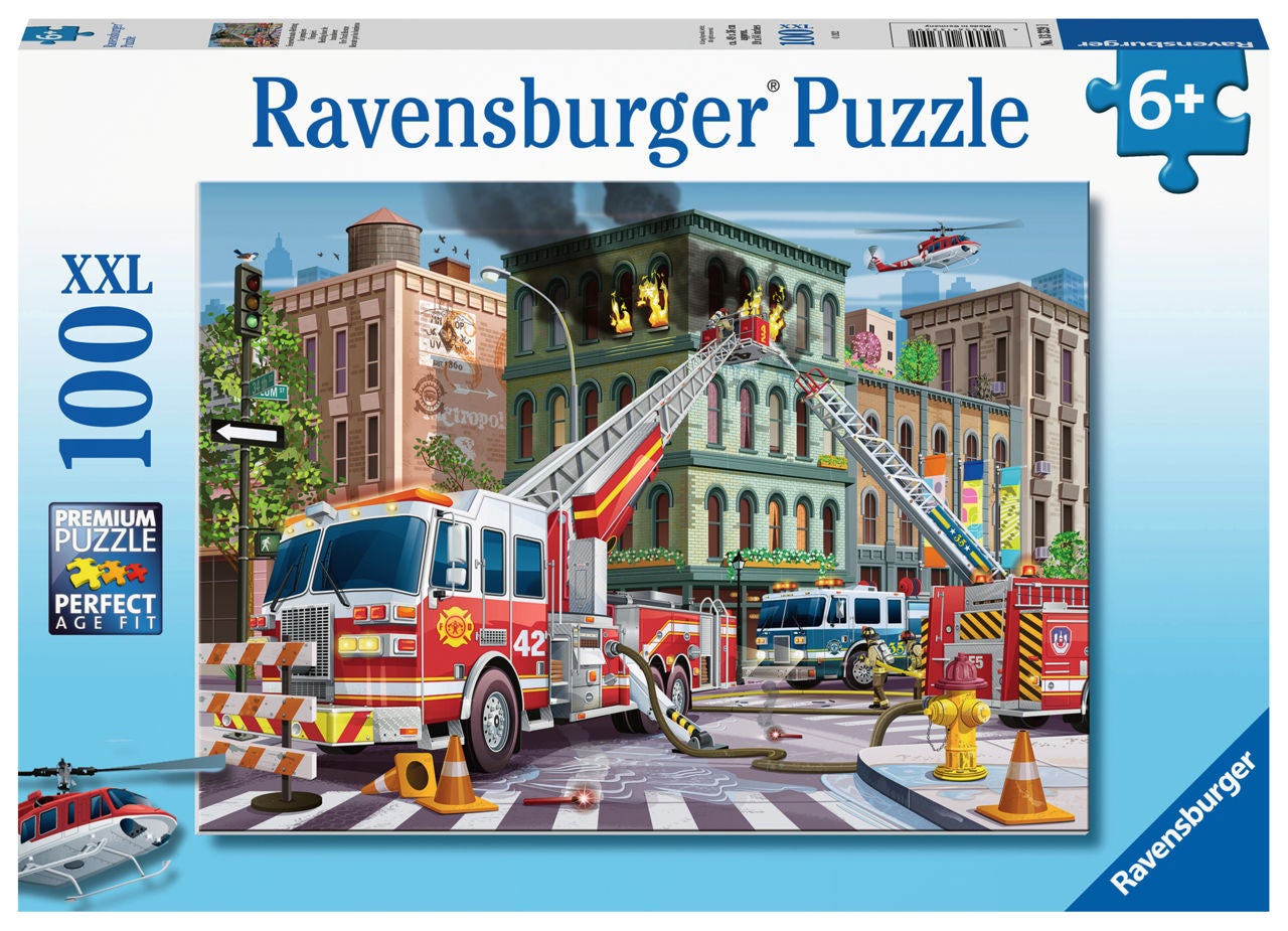 Ravensburger Pussel Brandbil 100 Bitar