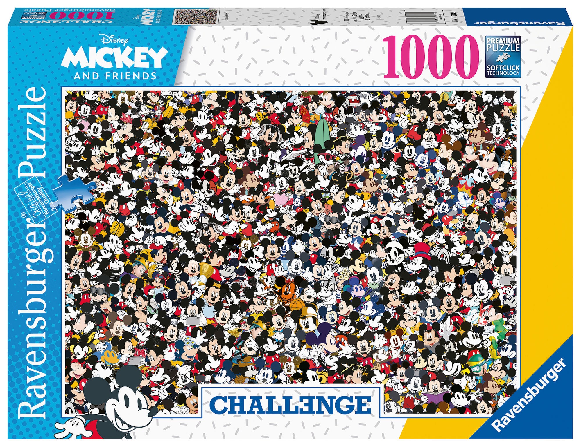 Ravensburger Pussel Challange Musse Pigg|1000 Bitar