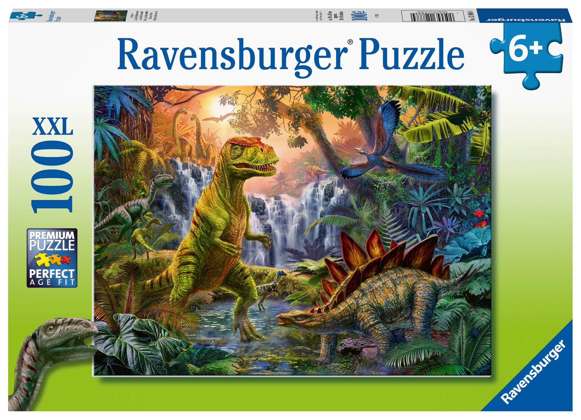 Ravensburger Pussel Dinosaurieoas 100 Bitar|