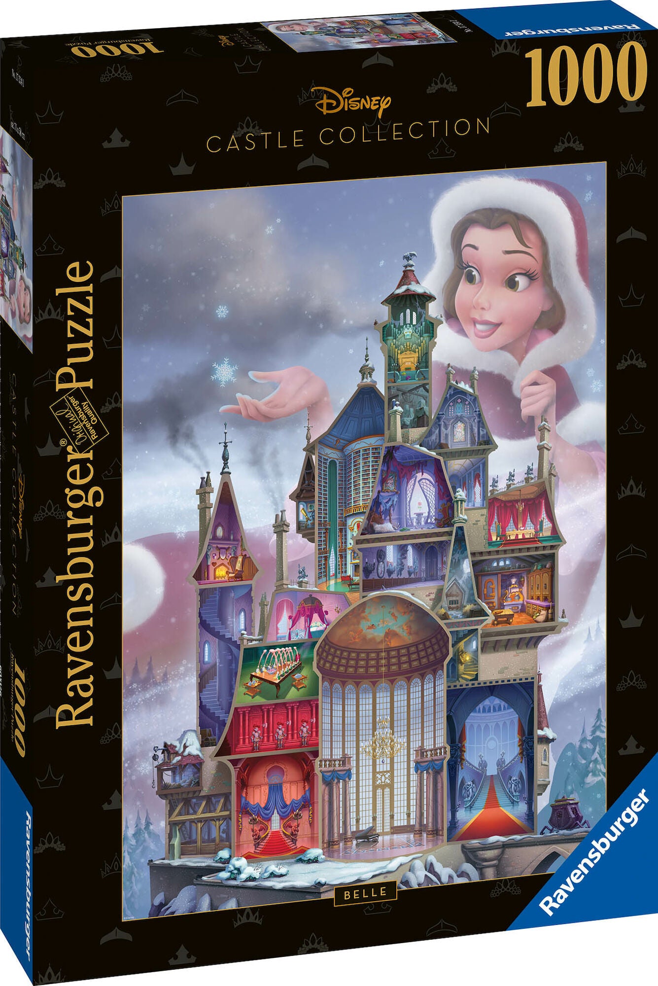 Ravensburger Pussel Disney Belle 1000 Bitar|