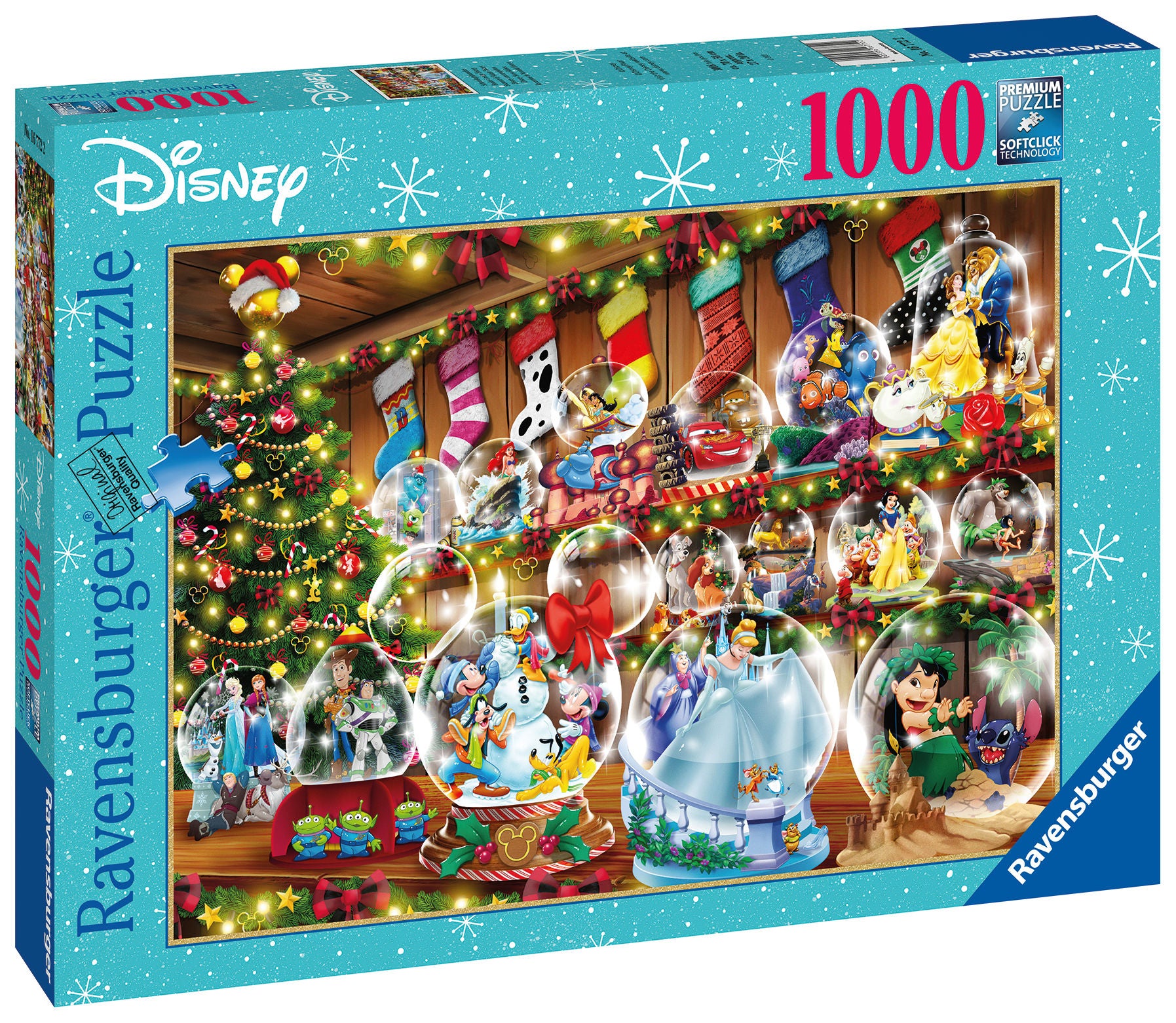 Ravensburger Pussel Disney Jul. 1000 Bitar|
