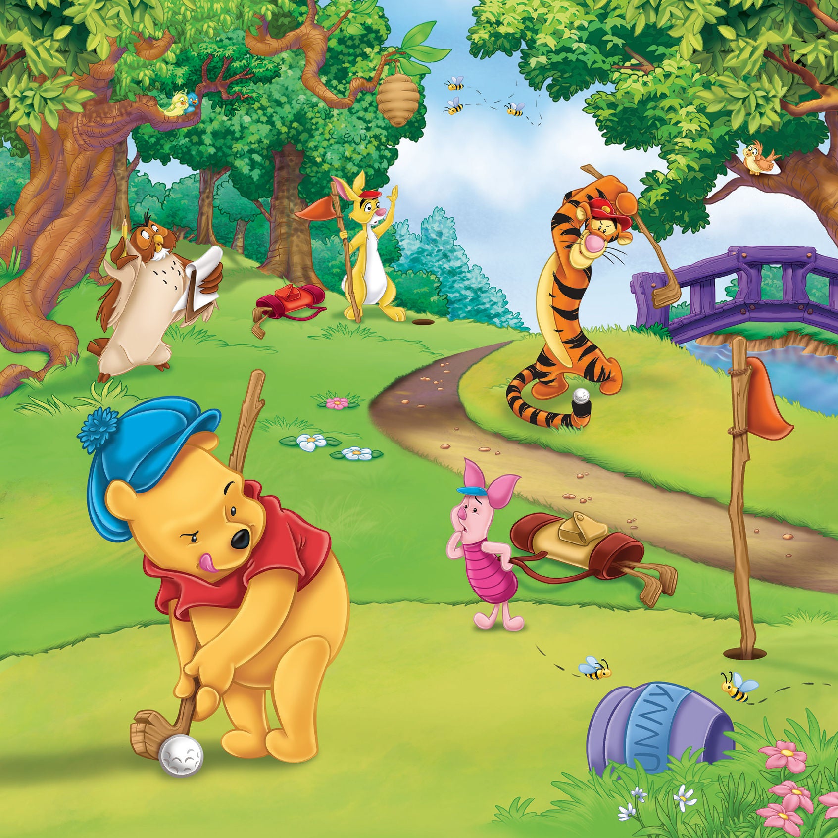 Ravensburger Pussel Disney Nalle Puh|3X49 Bitar