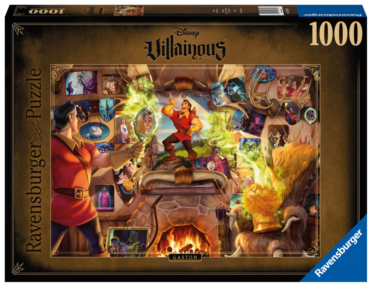 Ravensburger Pussel Disney Villainous Gaston 1000 Bitar|