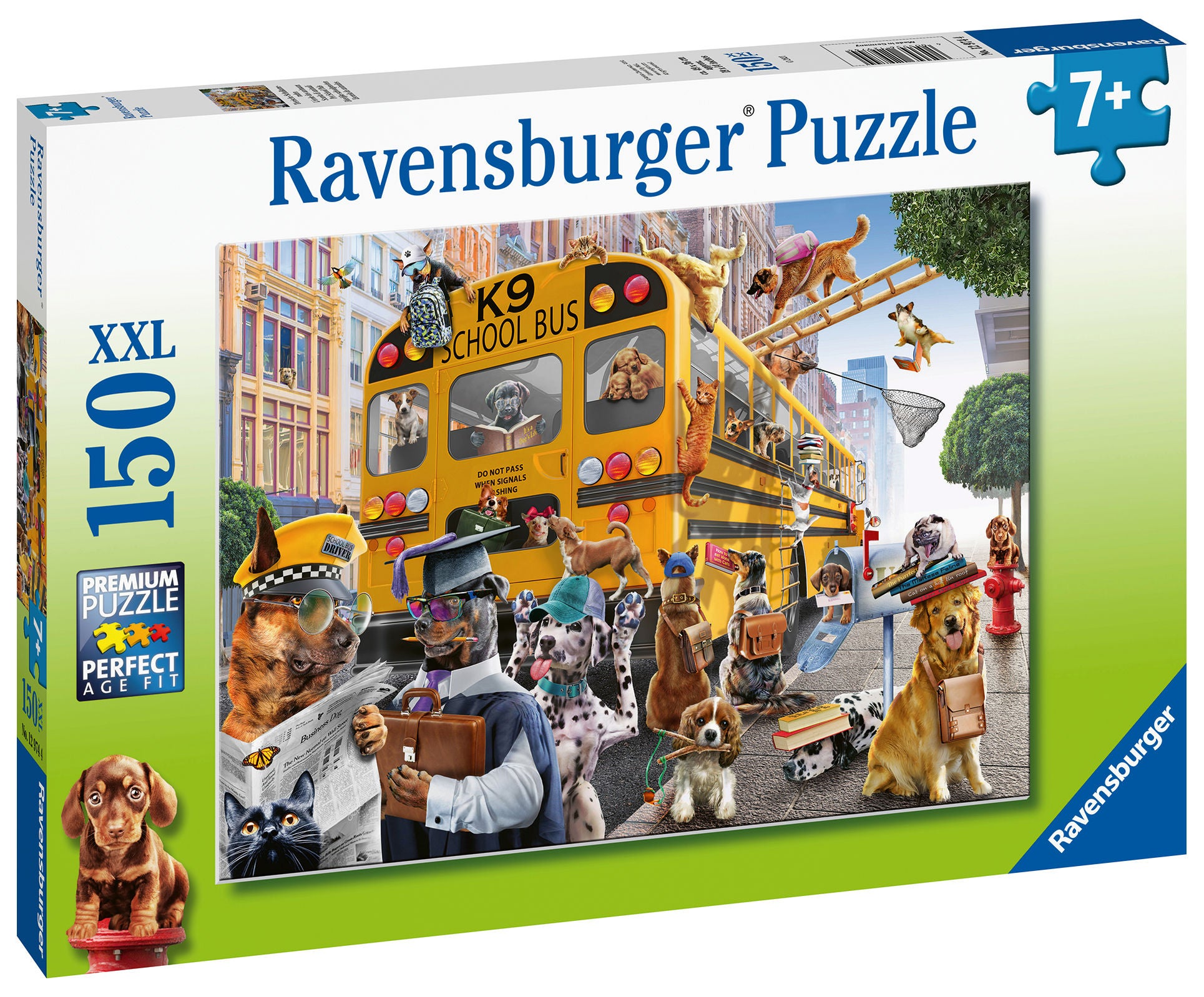 Ravensburger Pussel Djurskolevänner|150 Bitar
