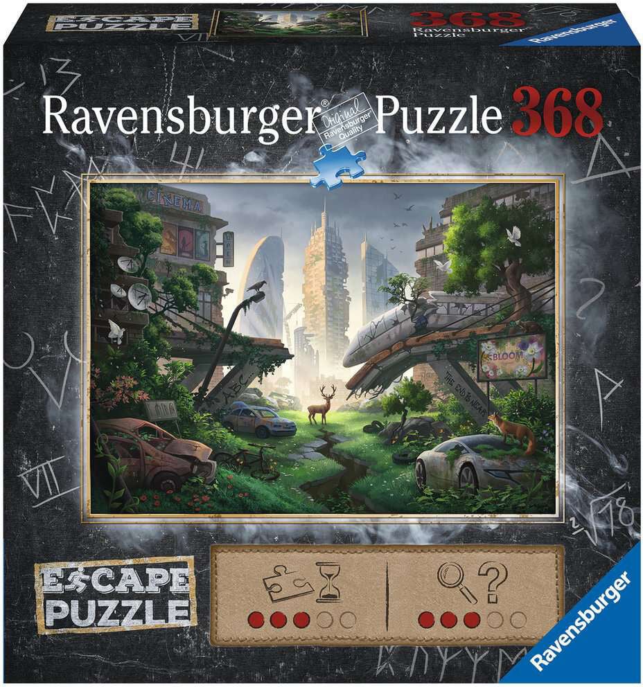 Ravensburger Pussel Escape: Desolated City 368 Bitar