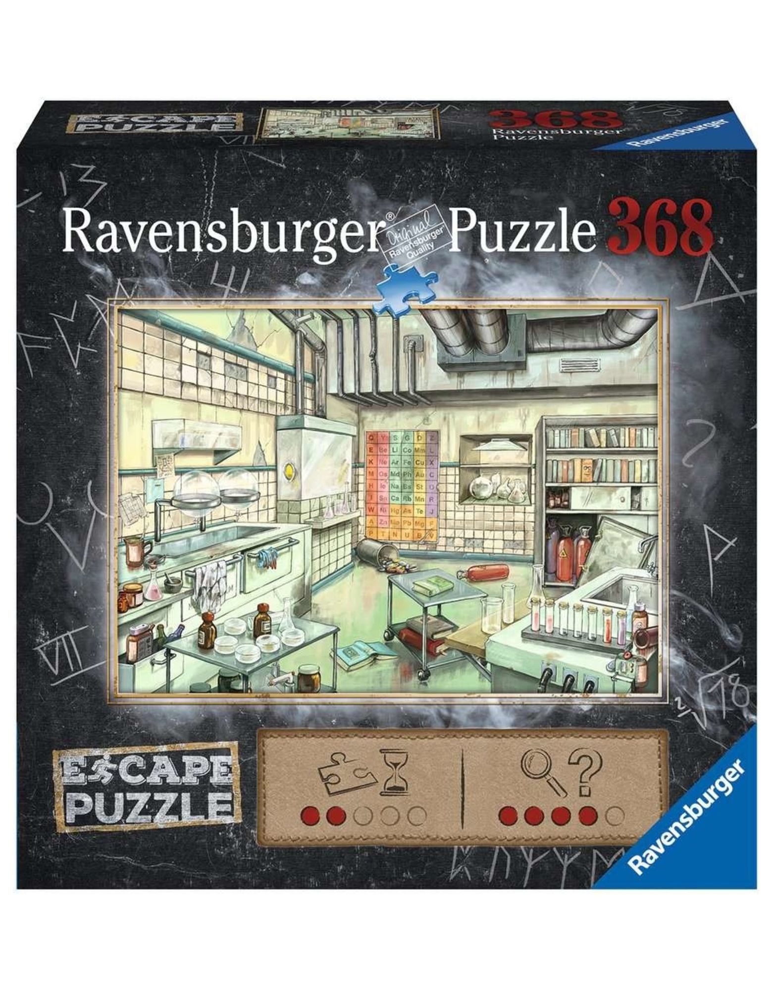 Ravensburger Pussel Escape Laboratorium