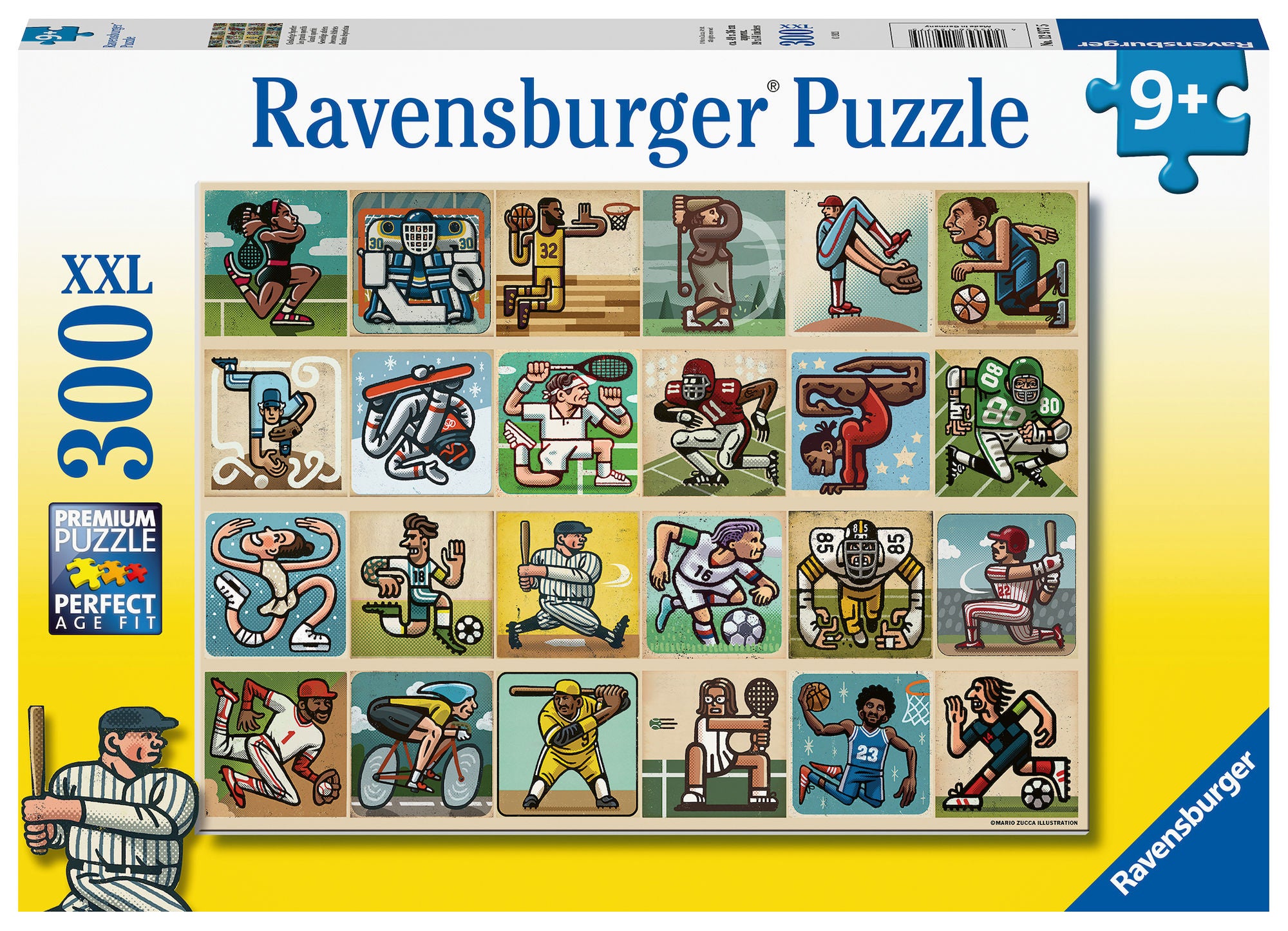 Ravensburger Pussel Fantastiska Idrottare|300 Bitar