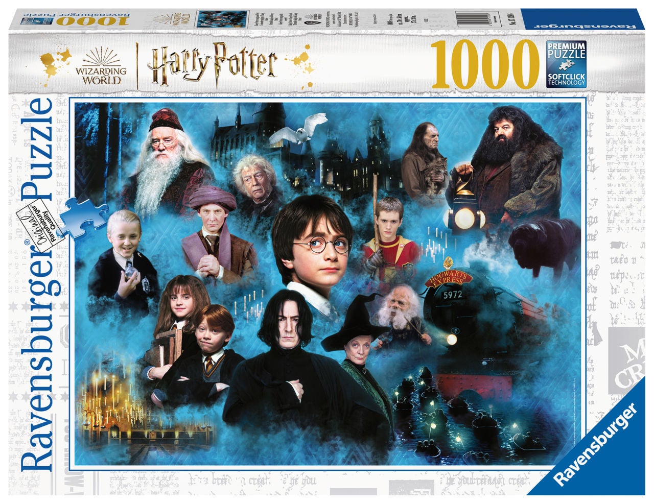Ravensburger Pussel Harry Potters Magic World 1000 Bitar