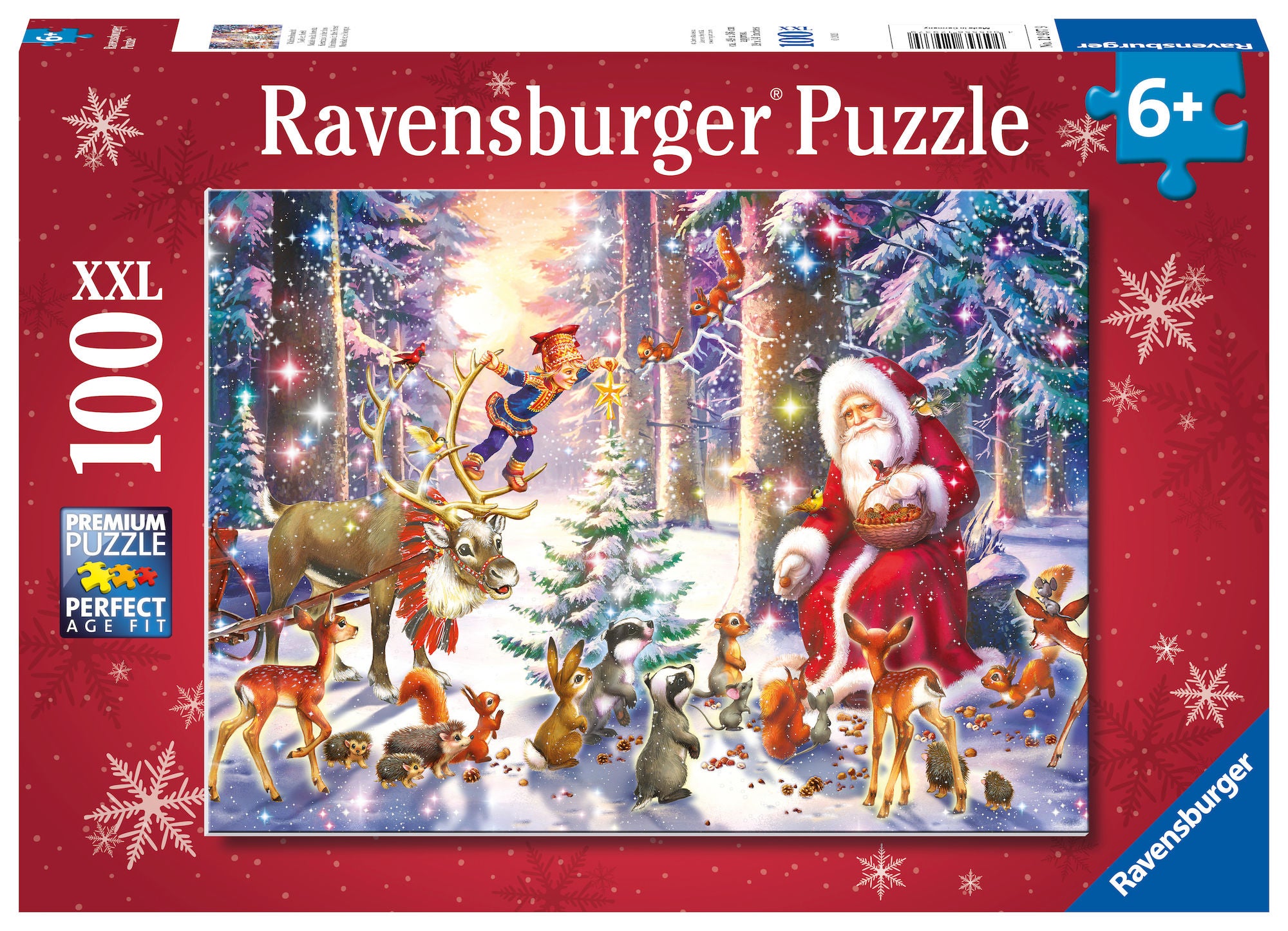 Ravensburger Pussel Jul I Skogen|100 Bitar