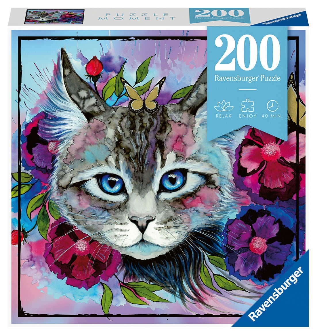 Ravensburger Pussel Kattöga|200 Bitar