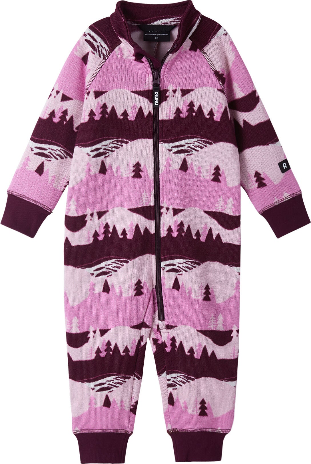 Reima Myytti Fleeceoverall|Cold Pink
