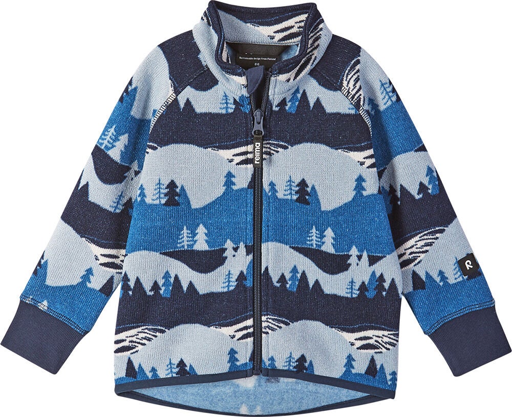 Reima Ornament Fleecejacka|Soft Navy
