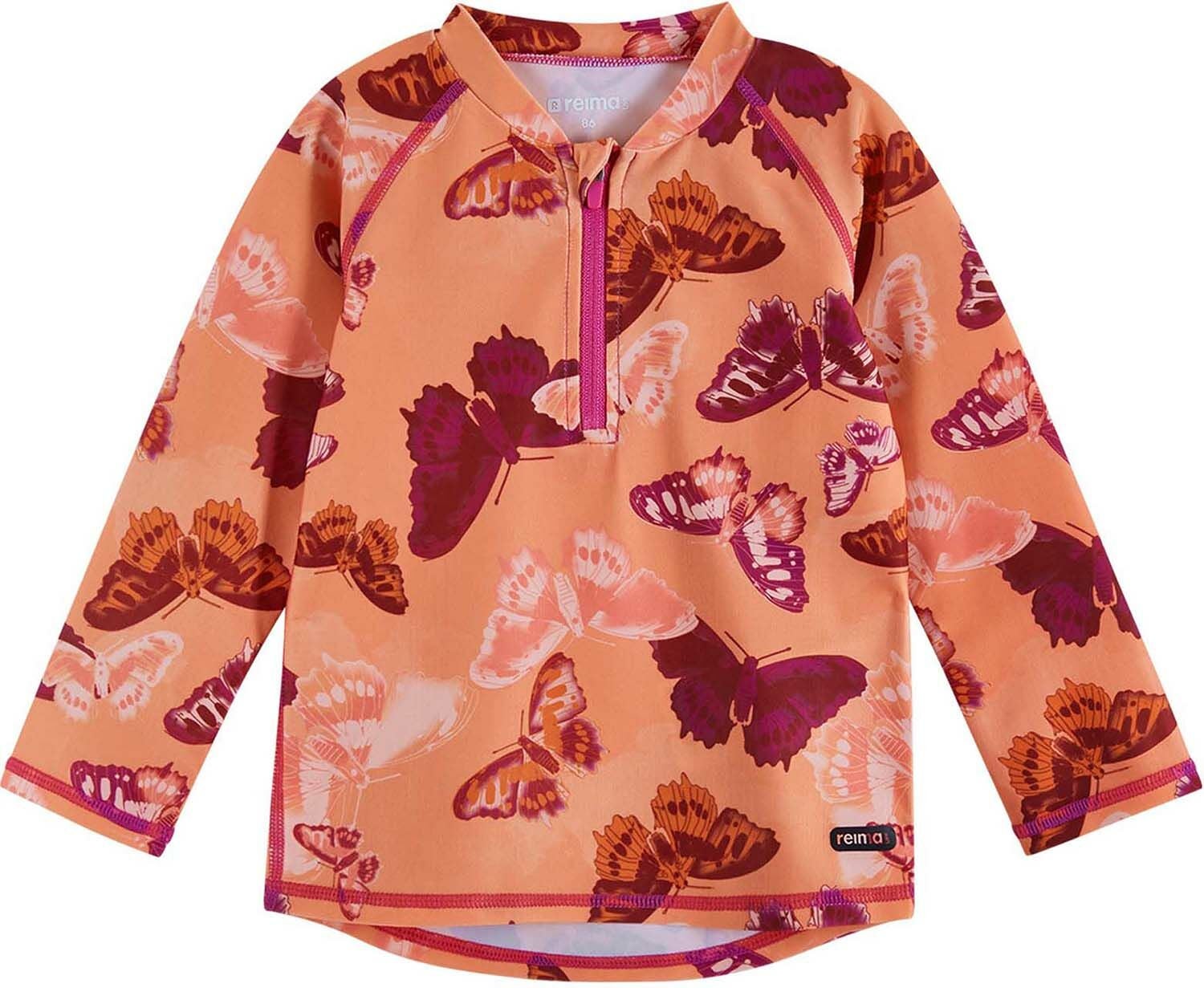 Reima Tuvalu UV-tröja|Coral Pink