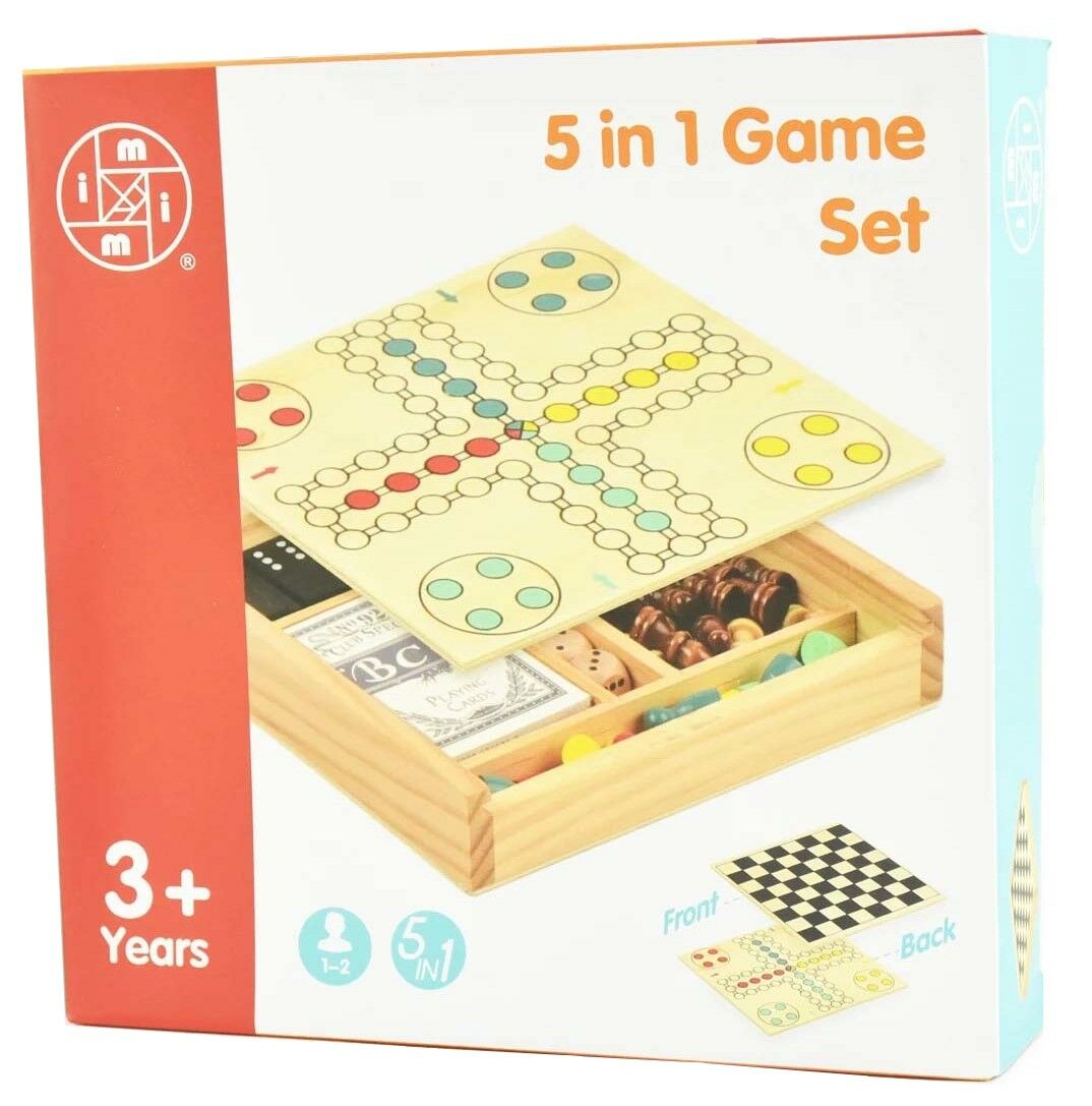 Robetoy Spelset 5-i-1|
