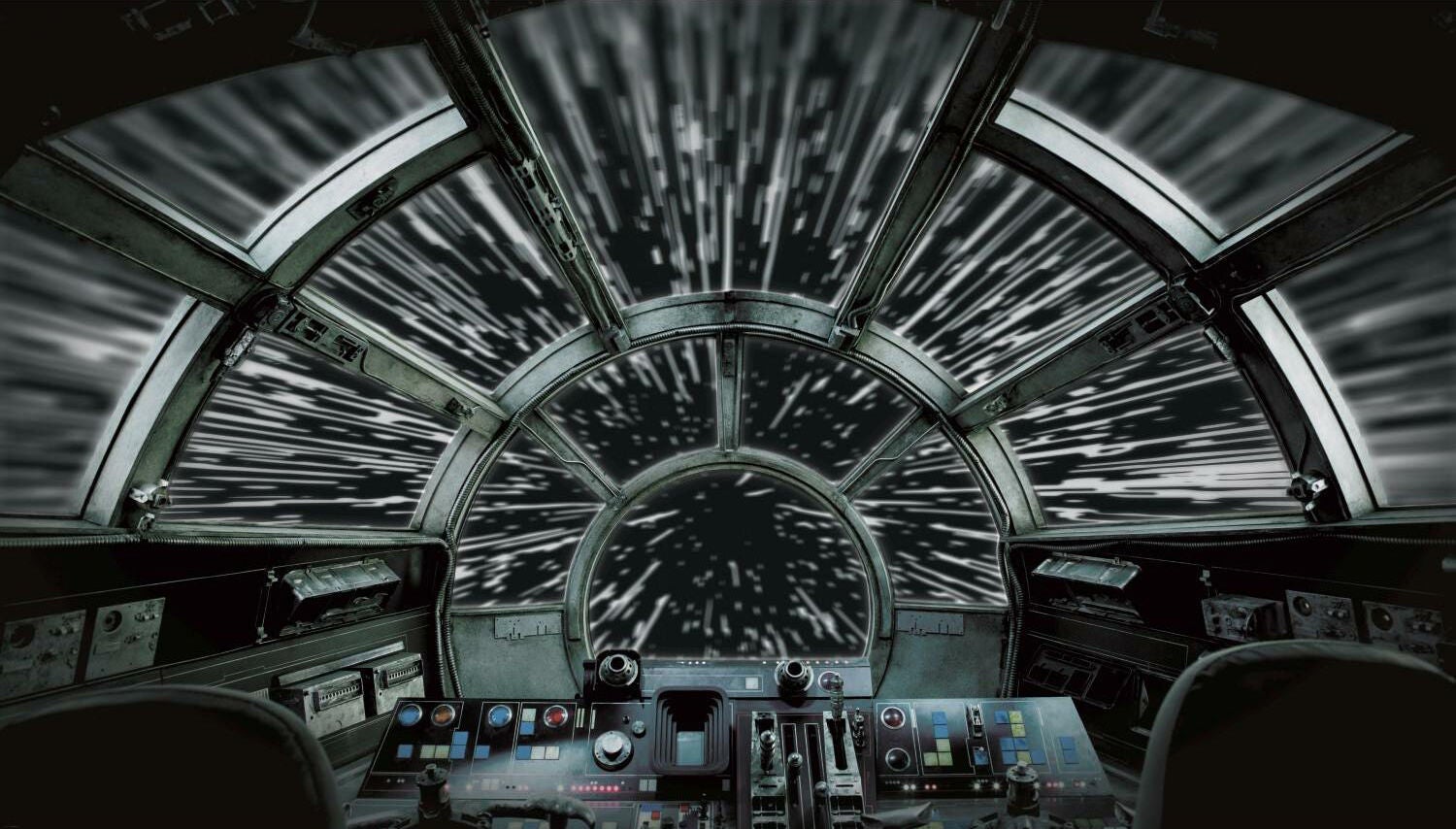 RoomMates Wallstickers|Star Wars millennium falcon