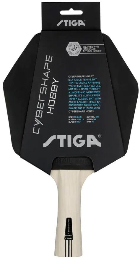 STIGA Bat Cybershape Hobby Pingisracket|Blå