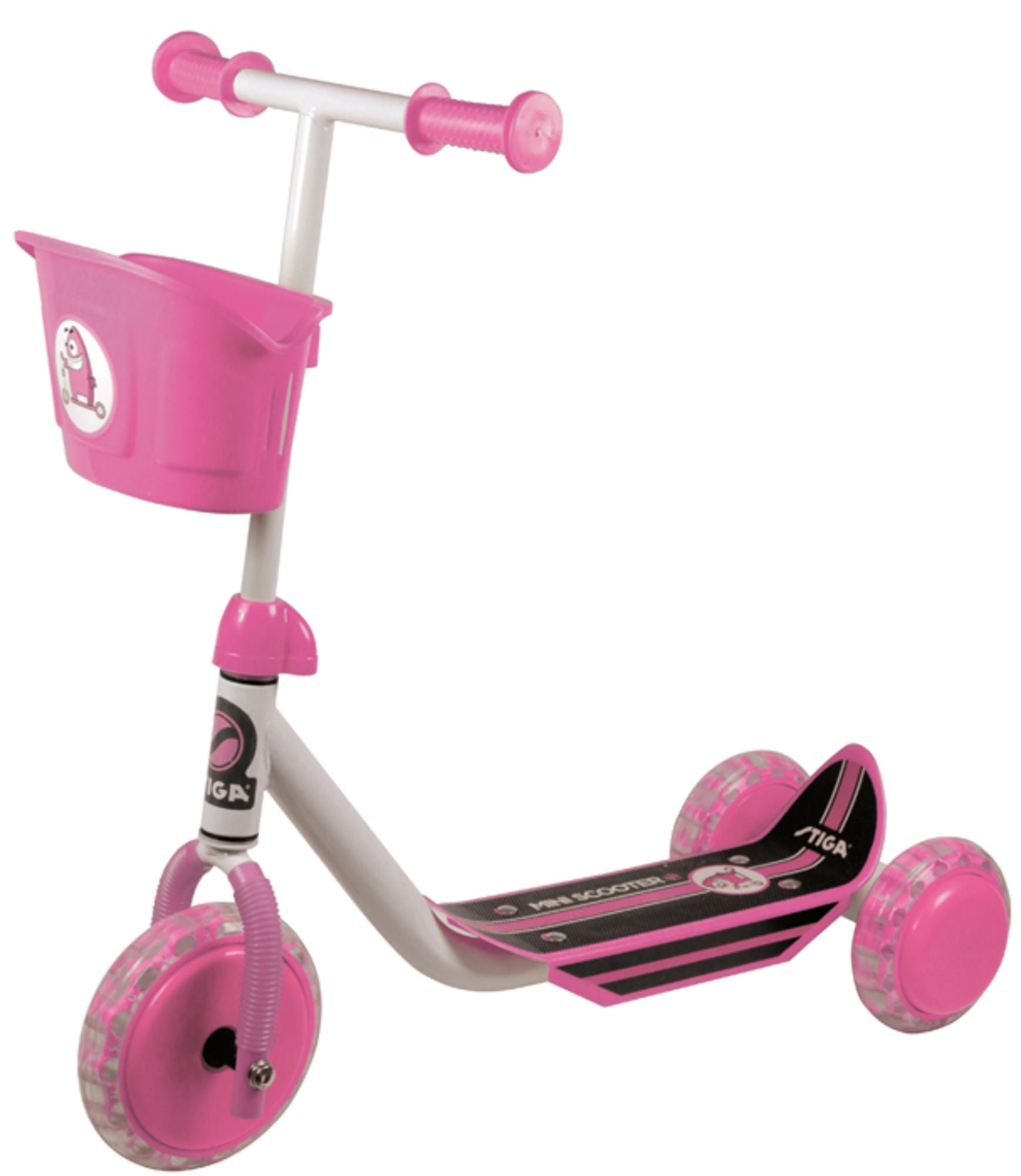 STIGA Scooter Mini Kid 3W Rosa|